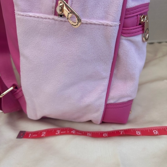 Juicy Couture Pink backpack Bag with Heart Charm New main image 6